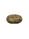 Capolavoro Vază Decorativă Metalic Auriu 20.5x9.5x35.5cm 1buc