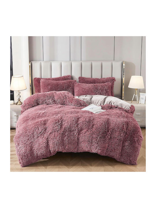 Saray Home Duvet Cover Set Queen 220x240cm Rott...