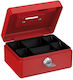 Basi Kassenschrank mit Schloss 6337 Rot