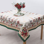 Dimeco Christmas Tablecloth Green L140xW140cm.