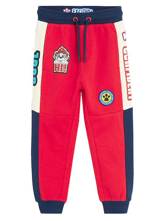 Kids Sweatpants Red Paw Patrol