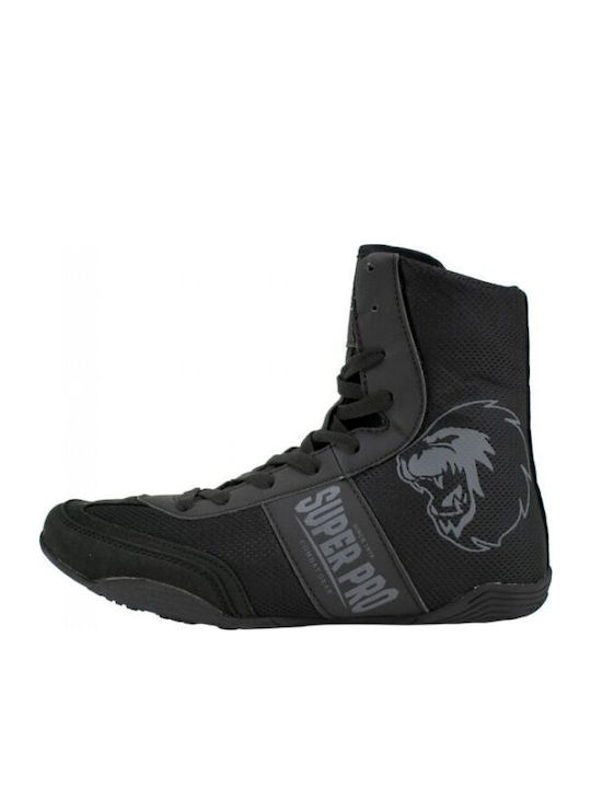 Superpro Pantofi de Box Negri Superpro Pantofi de Box Negri