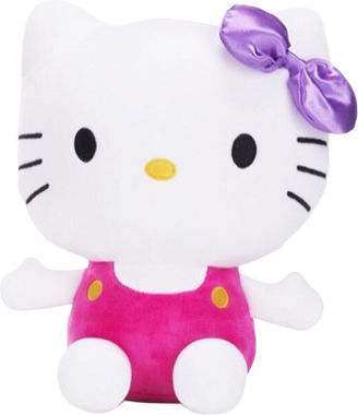 Whitehouse Leisure International LTD Плюшено Hello Kitty Розова рокля Hello Kitty 25 см.