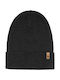 Beanie Unisex Beanie Gestrickt in Schwarz Farbe