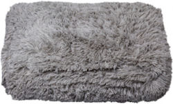 Grey Fur Dog Pillow Large 90x75x15cm