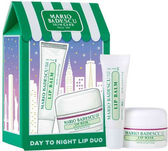 Mario Badescu Day To Nightlip Duo Σετ Περιποίησης για Ενυδάτωση 2τμχ