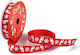Grosgrain Christmas Ribbon Red 15mm 5 meters