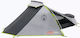Coleman Cobra 2 Camping Tent Mountaineering Grey with Double Cloth 4 Seasons for 2 People Waterproof 3000mm 190x270x100cm