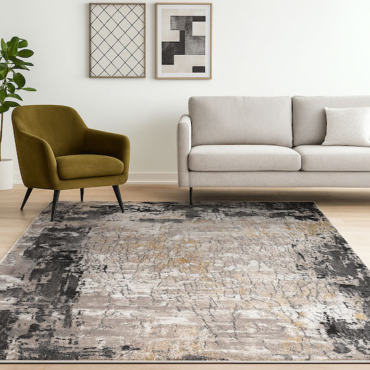 Saray Home Springs Spg02 Rug Rectangular Ivory-Dark Grey