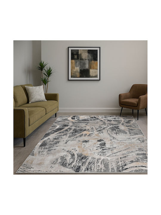Saray Home Springs Spg04 Χαλί Ορθογώνιο Ιβουάρ-Γκρι 240x290cm
