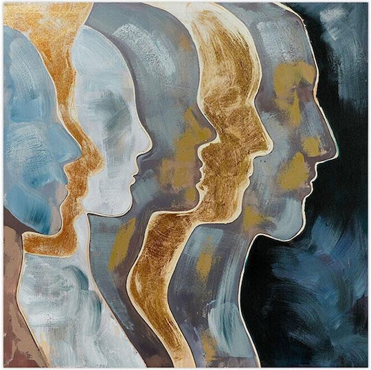 Fylliana Peoples Πίνακας σε Καμβά 80x80cm