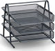 Zeller Bunk Paper Mesh Document Tray