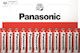 Panasonic Baterii Alcaline AA 1.5V 12buc