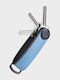 Orbitkey Breloc Piele Albastru
