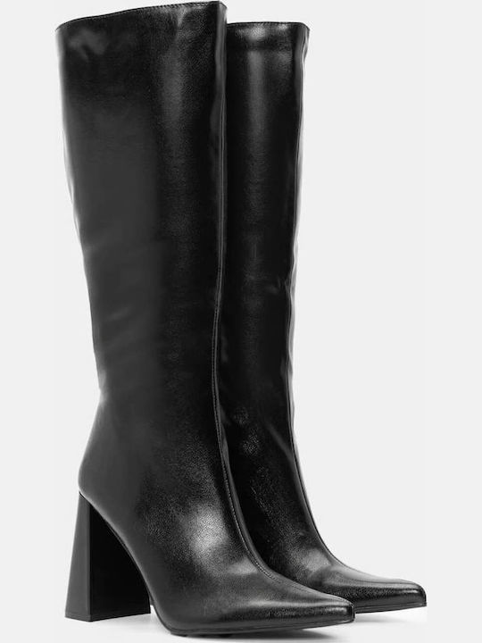 Luigi Damenstiefel Schwarz