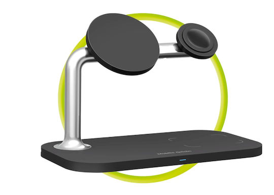 Mobile Origin Ασύρματος Φορτιστής (Qi Pad) Μαύρος (FRL-WCH-31-BLK)