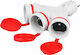 Power Strip 3 Positions with Switch and Remote Control without Cable Gray