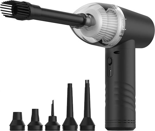 Kinzir 2 in 1 Handheld Vacuum & Air Duster Vc43 70w 6000mah Black – Knz-vc43