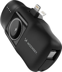 Wozinsky WF16-YLS Lightning 5000mAh 15W Μαύρο