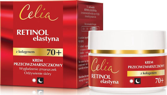 Celia Crema Anti-Îmbătrânire pentru Față Retinol Elastină cu Retinol 50ml