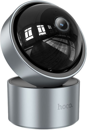 Hoco IP Камера за наблюдение Full HD+ 3MP с Двупосочна Комуникация и Обектив 2.4мм Сребрист