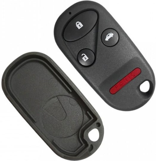 Κέλυφος Τηλεχειριστήριο Honda 4 Κουμπάκια Χώρις Βάση Μπαταρίας