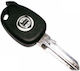 Lancia Key Blank Logo Blade Gt15rt00 Black