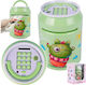 MalPlay Copil Cutiuta de bani Plastic Verde 111630