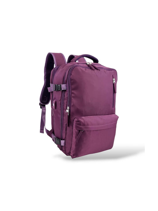 Playbags Backpack Αδιάβροχο 32lt Μωβ