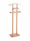 Zeller Cuier de podea din Bambus Bej 45x24x111cm