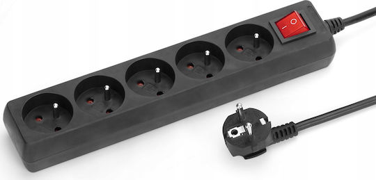 Montis Power Strip 5 Positions with Switch and Cable 1.5m