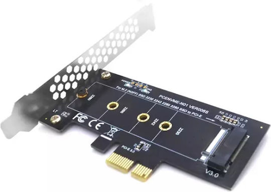 PCI-e Gen3x1 to M.2 NVMe Adapter