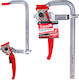 F-type Carpentry Clamp Ratchet 160 X 80 Mm Tvardy T00580