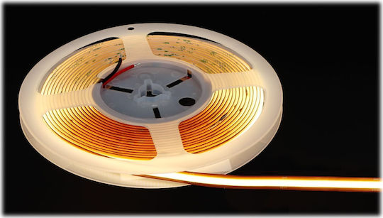 LED Strip Lighting Strip 12V Warm White Light 5m Type COB