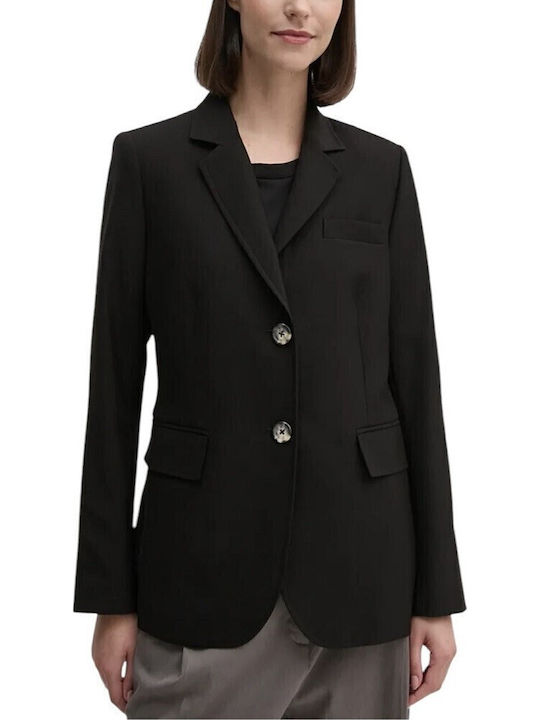 DKNY Blazer pentru femei Sacou Negru
