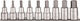 Teng Tools Satz 9 Bohrer