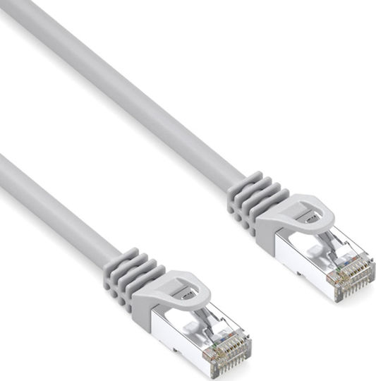 Neutralle S/FTP Cat.6a (Gigabit) Καλώδιο Δικτύου Ethernet 20m Γκρι
