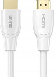 Unitek HDMI 1.4 HDMI male - HDMI male 20m Λευκό