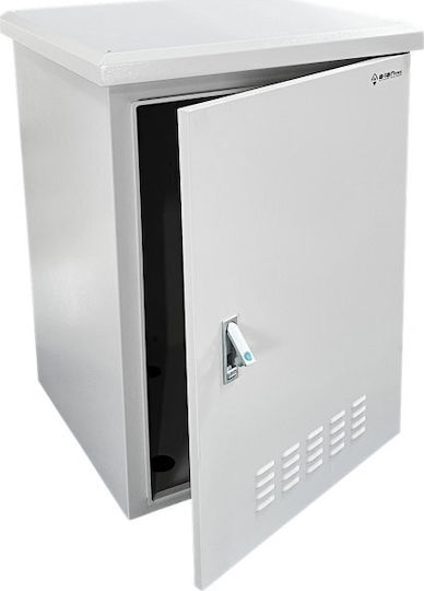A-LAN Επιτοίχια Καμπίνα Rack 12U Γκρι