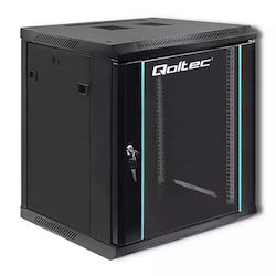 Qoltec 54467 Wandmontierter 12U Rack-Schrank