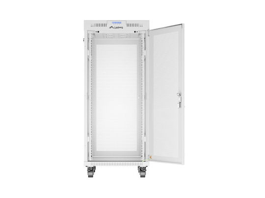 Lanberg Floor Rack Cabinet 27U Gray FF01-6827-23SL