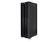 Lanberg Επιδαπέδια Καμπίνα Rack 42U Μαύρο FF01-6242-12BL
