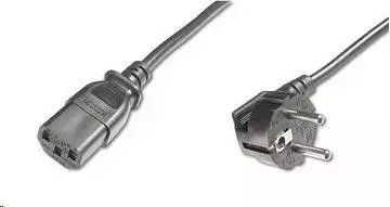 PremiumCord IEC C13 / Schuko - IEC 320 / IEC C13 / Schuko Кабел 5м Черен