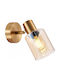 Italux Lumină de Perete cu Soclu E14 Bronz