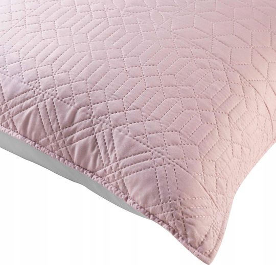 Douceur d'Intérieur Pink Decorative Pillow Case 45x45cm