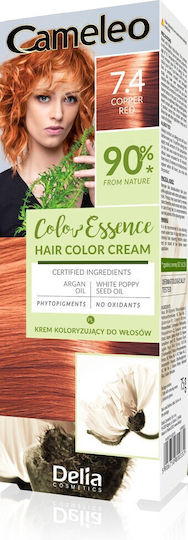 Cameleo Color Essence Hair Dye No Ammonia 7.4 Copper Red