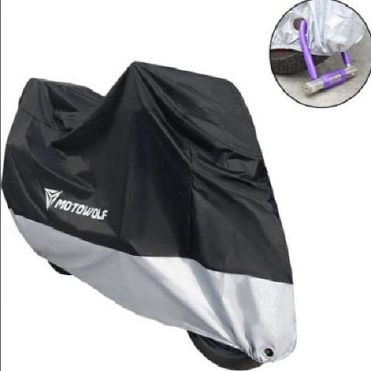 Motowolf Waterproof Motorcycle Cover XXL L245xW105xH125cm