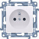 Kontakt-Simon Power Socket White 1pcs