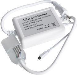 Контролер за захранващ кабел с дистанционно управление RGB LED неон