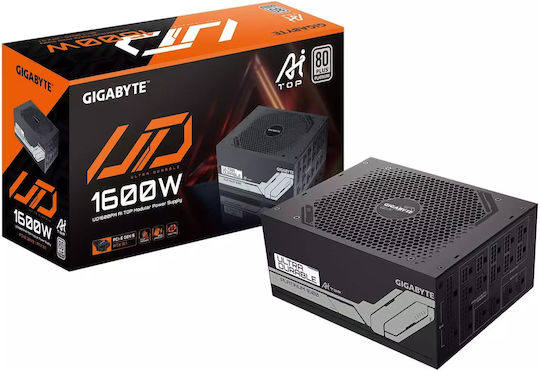 Gigabyte 1600W Черен Компютърно захранване Пълен модул 80 Plus Platinum (GP-UD1600PM-PG5)